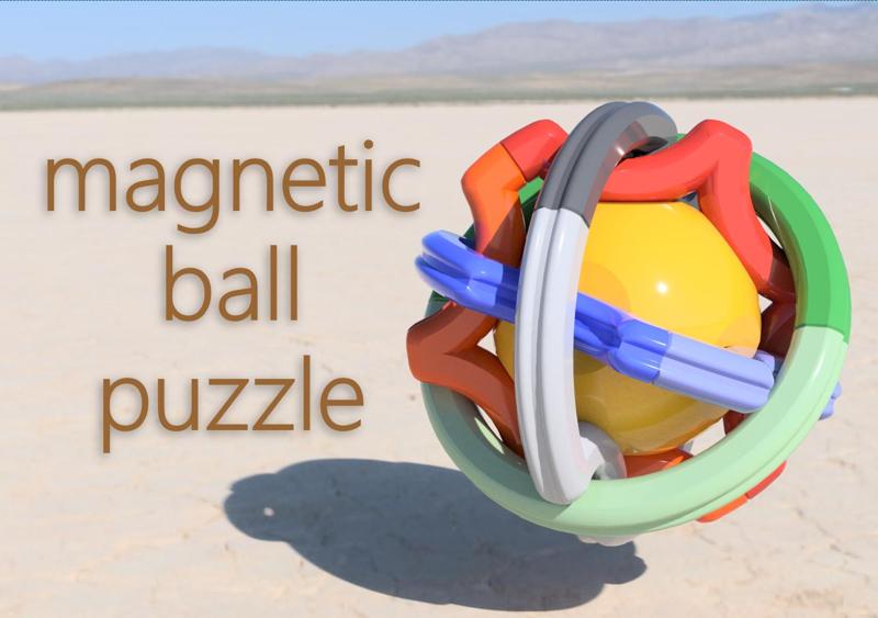 Magnetic Ball Puzzle