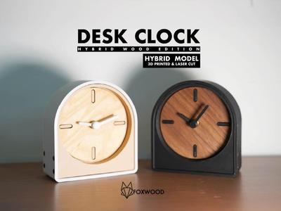 Deck Clock - Hybrid Wood Edition By Foxwood