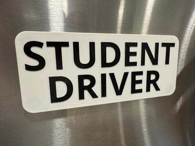 Student Driver Car Magnet