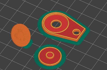 Changable keychain accessory