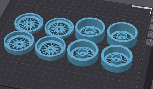 RC BBS Style wheel