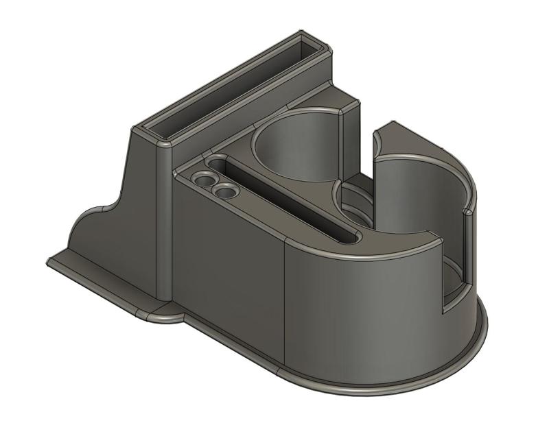 Storage console for Cessna 172F