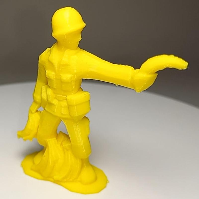 Lowpoly Armies - Colonel Banana Extra Sturdy Army Men Toy Soldier