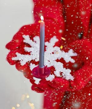 Festive Candle Holder: Christmas Decoration 