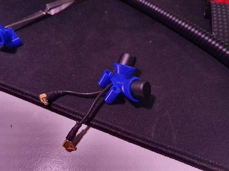 DJI Digital FPV antenna mount for BQE - BOT5 - Botgrinder frame