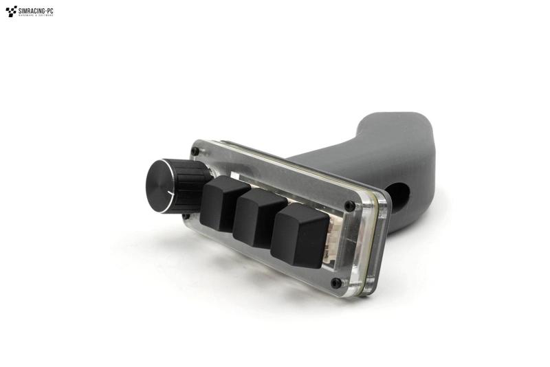 Macro Keyboard Mount (3 Key + 1 Knob Version)