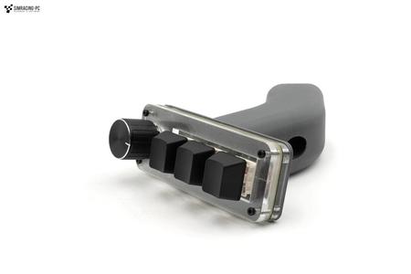 Macro Keyboard Mount (3 Key + 1 Knob Version)