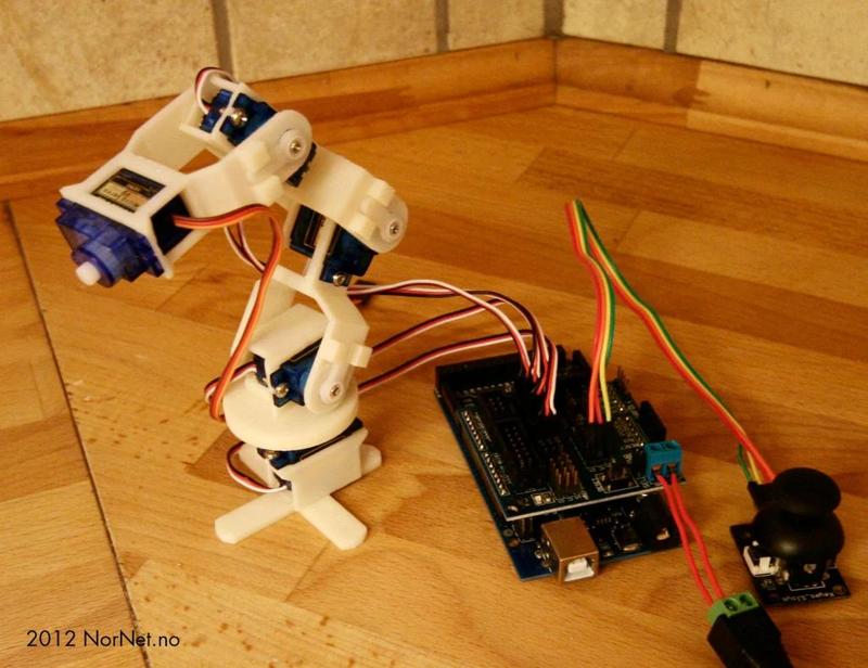 Micro Robot arm (9g Micro Servo)