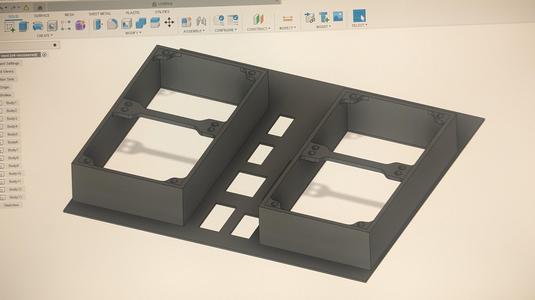 Xbox series x I/O plate with 40mm fan mounts