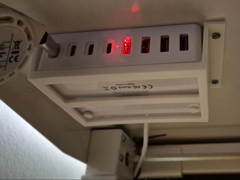 USB HUB Holder (under desk)