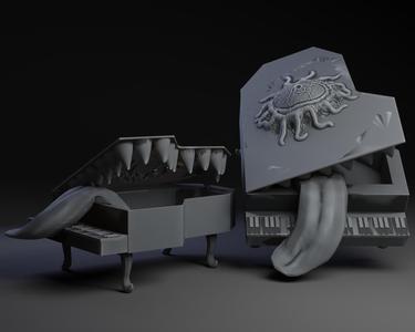 Possessed Grand Piano