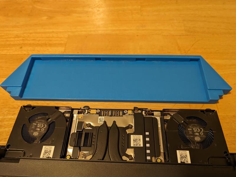 Framework 16 Expansion bay shell pocket