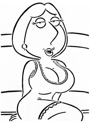 Lois Griffin stencil