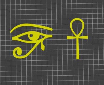 Ankh and Eye