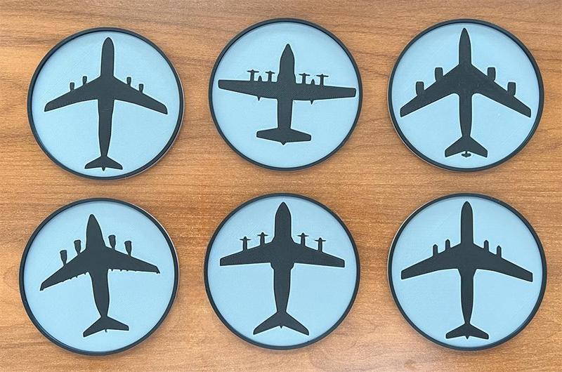 Military Transport Aircraft Coasters