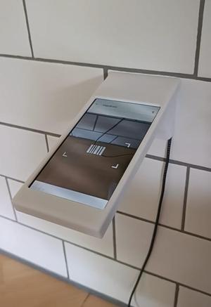 ICA Shopping List Scanner Holder