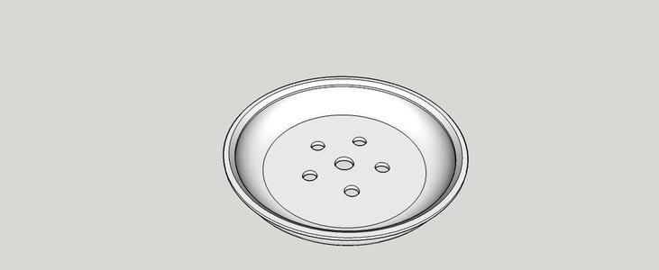 1/8 scale narrow front 'Smoothie' wheel