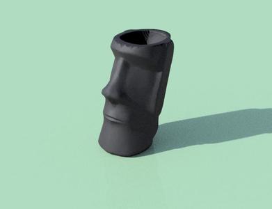 Moais pencil holder - Moais pencil holder