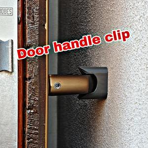 Door holder clip