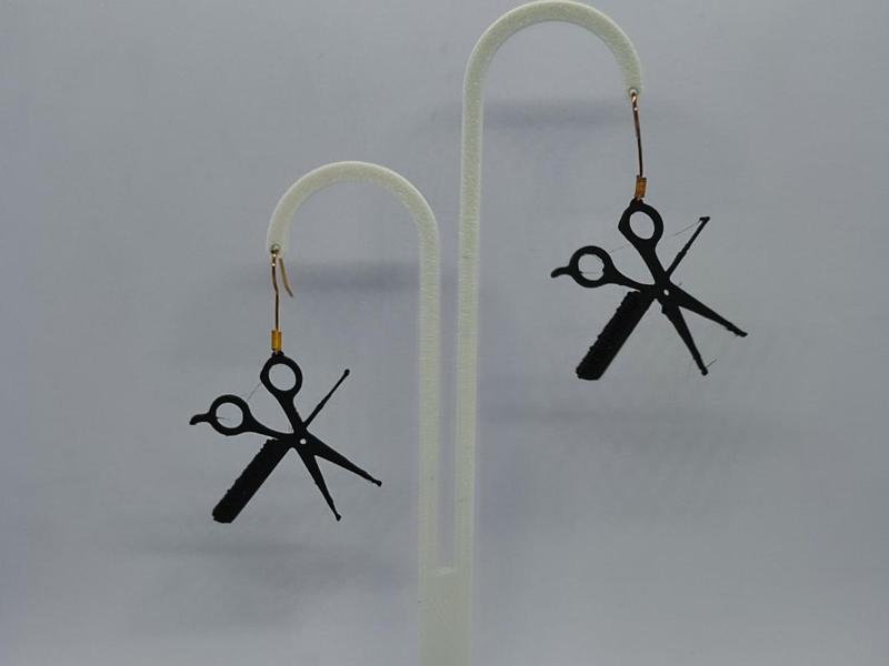Art Scissors Earrings