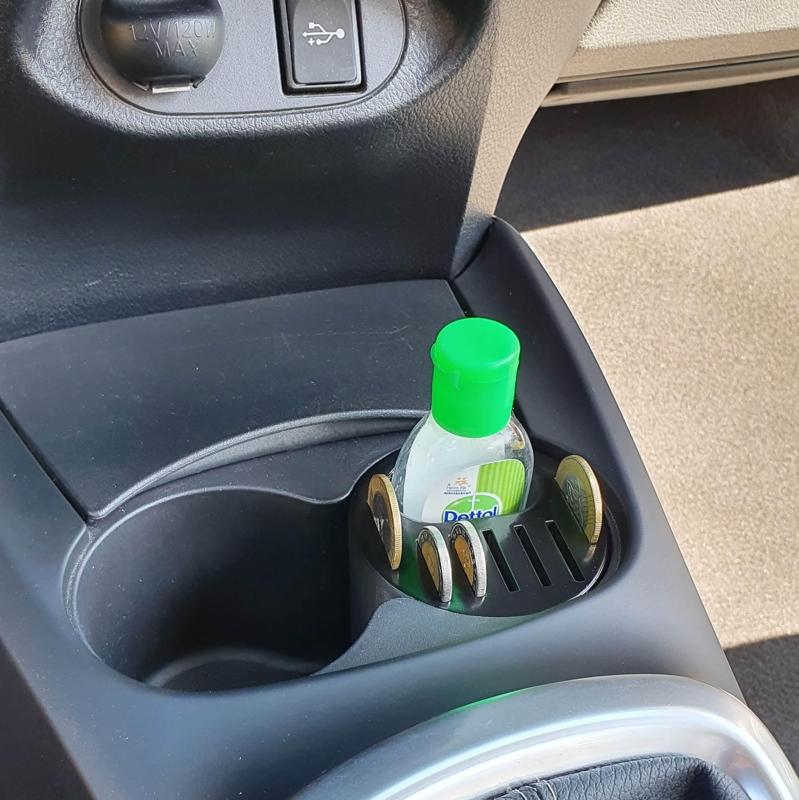 Cup holder, change holder, storage disinfectant, pen  for Toyota Yaris