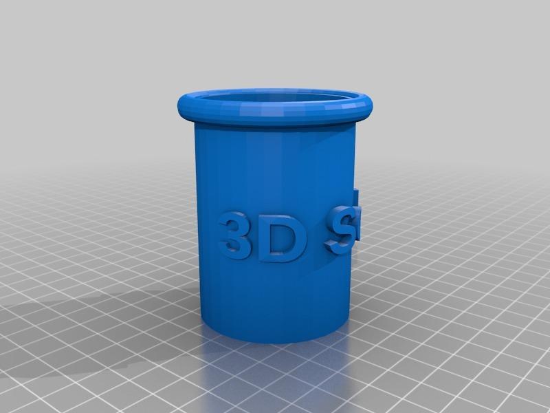 Customizable pencil cup
