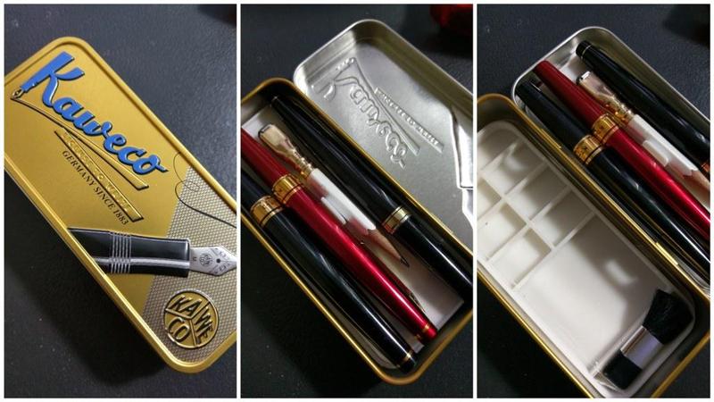 Watercolour/Gouache Travel Palette for Kaweco Sport Pen Box