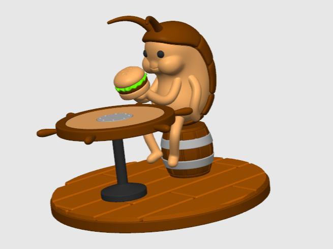 SpongeBob's Krabby Patty-eating underwater isopod