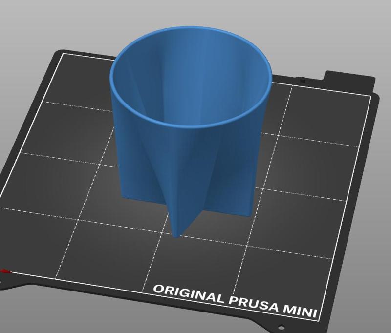 Star pen cup