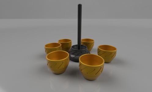 Egg Cup Set (stackable)