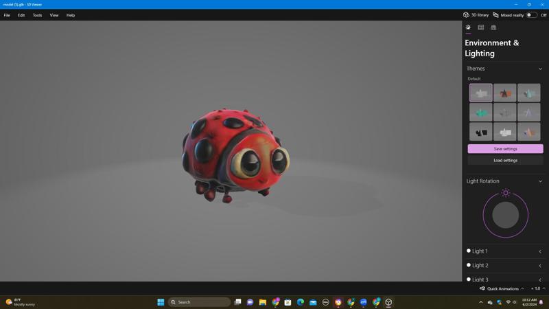 cute 3D bug