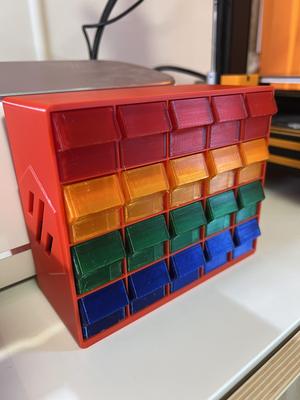 Voron 0 Hardware Organiser - Skeletonised