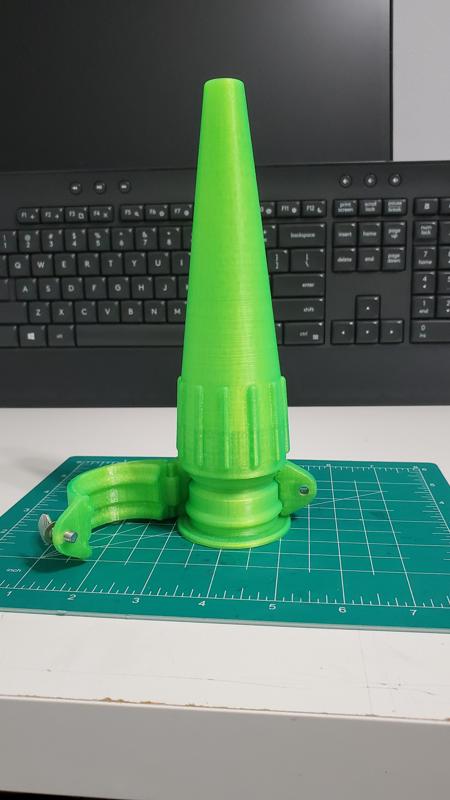 Grout Bag Nozzle System