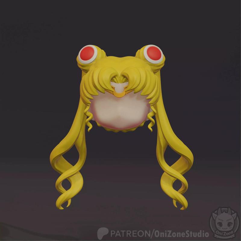 Custom nendoroid hair SAILOR MOON USAGI