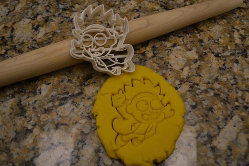 Tiny Rick Cookie Cutter