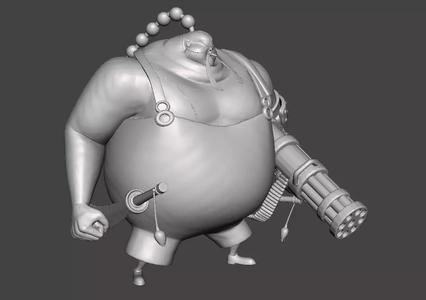 Queen the Plague 3D Model