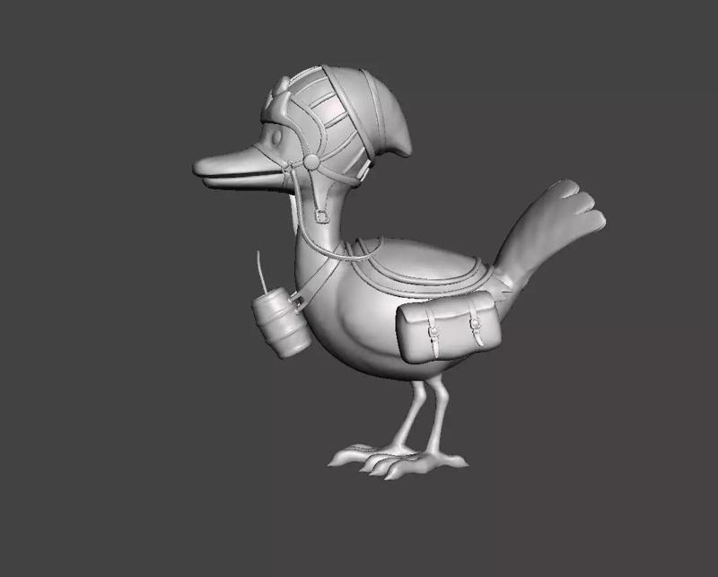 Karoo - Nefertari Vivi duck 3D Model