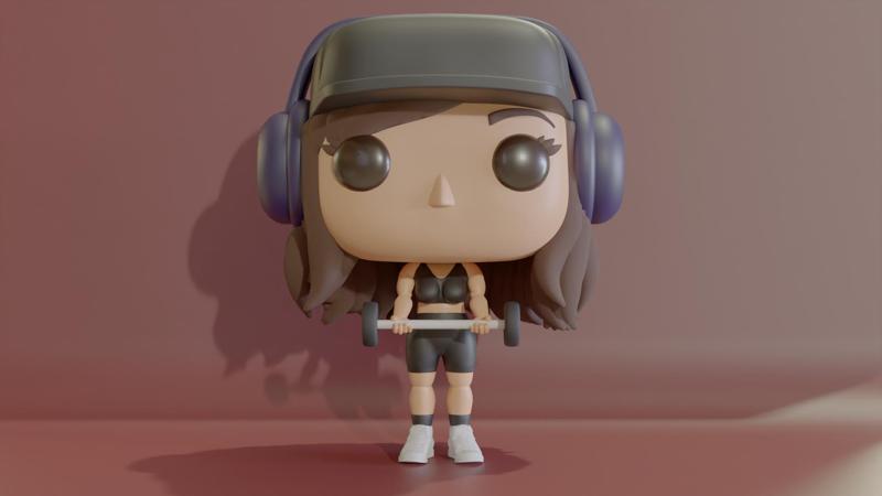 Funko Gym V1 Gym girl