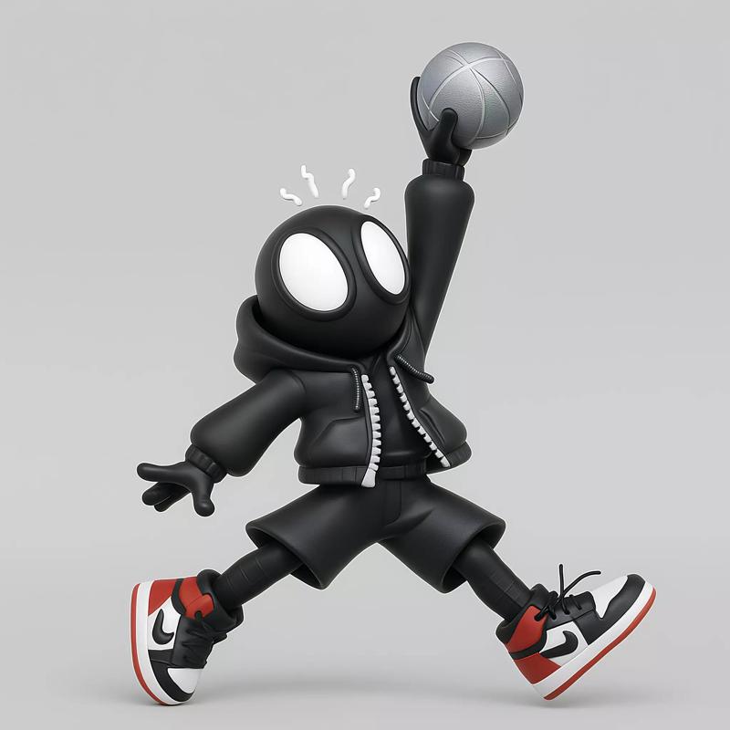 Spiderman Air Jordan 1 Chibi toy