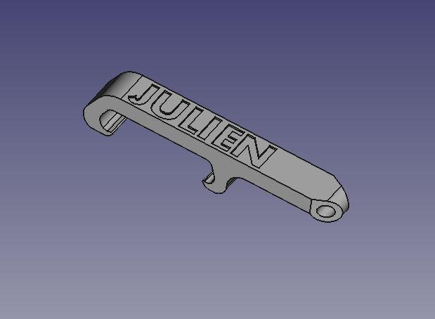 Julien pocket bottle opener