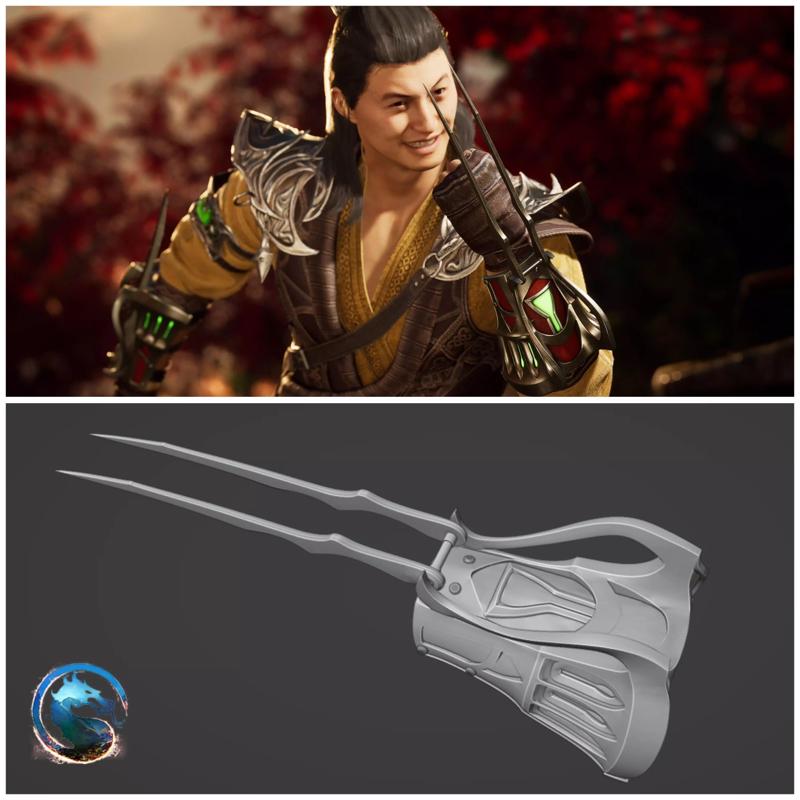 Shang Tsung Tekko-Kagi weapon - Polkard Flesh Ripper