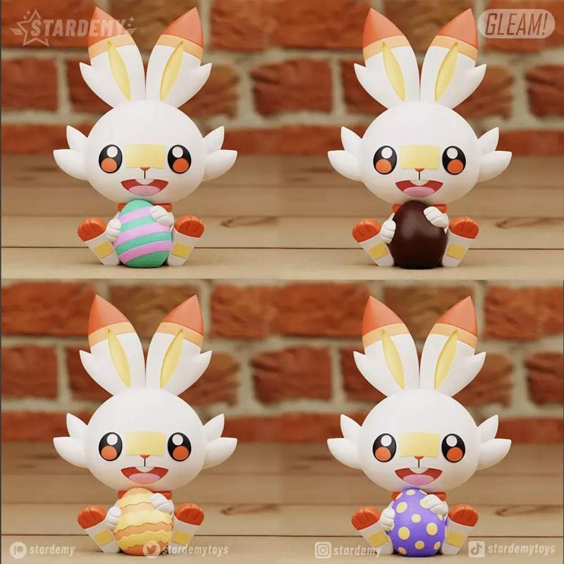 Scorbunny Egg Easter Chibi Cute Pokemon