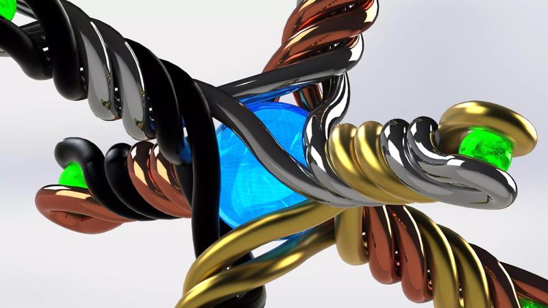 Helix Jack Sculpture