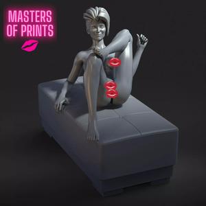 sexy pose - NSFW - EROTIC MINIATURE 75 MM SCALE