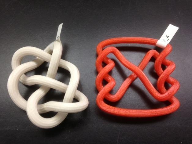Pretzel Conformation of Knot 7_4