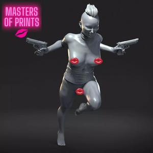 HORNY AND DANGEROUS - NSFW - EROTIC MINIATURE 75 MM SCALE