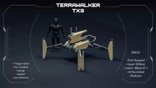 Terrawalker TX3 Robot