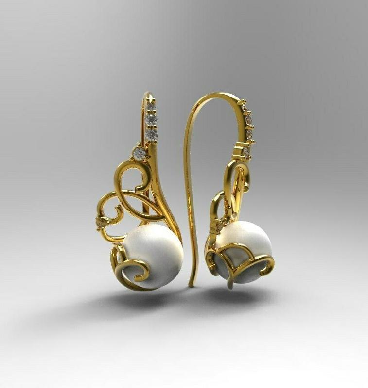 Pear Earring E33