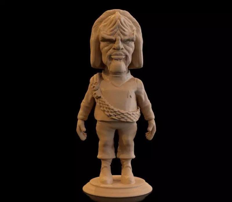 STAR TREK WORF CHIBI