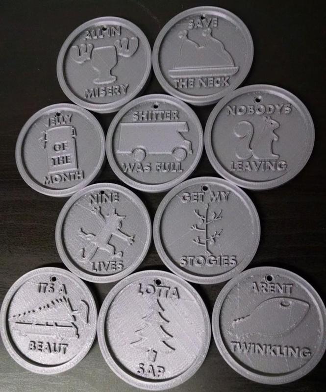 Christmas Vacation Ornaments